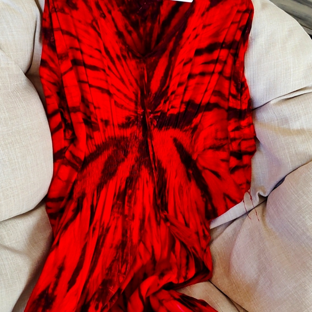 Flowy boho dress